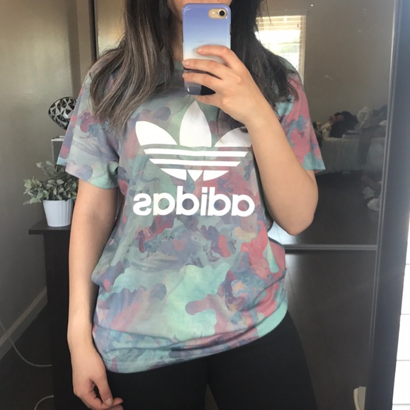 Adidas Multi color top - Picture 2 of 3